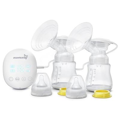 China Momcozy BPA Free Electric Automatic Breast Pump Double Hands Free For Travel Powerful And Portable With Super-Quiet 16 Level Touch Screen for sale