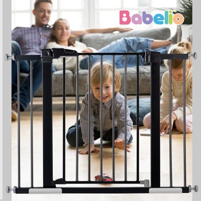 China Protect Retractable Adjustable Barrier Dog Metal Gate Retractable Adjustable Dog Pet Child Child Safety Retractable Baby Walk Pet Child Safety Gate for sale