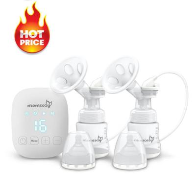 China BPA Free Hot Product Hands Free Breast Milk Automatic Quiet Portable Double Electric Breast Pump for sale