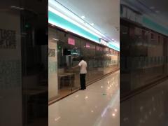 Foldable Glass Partition Wall Folding Glass Doors