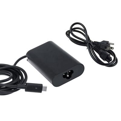 China Laptop 45W USB C Laptop Charger 45W 9V/15V/20V 1.5A~3A Power Adapter for Dell XPS 12 9250 XPS 13 9360 04RYWW for sale