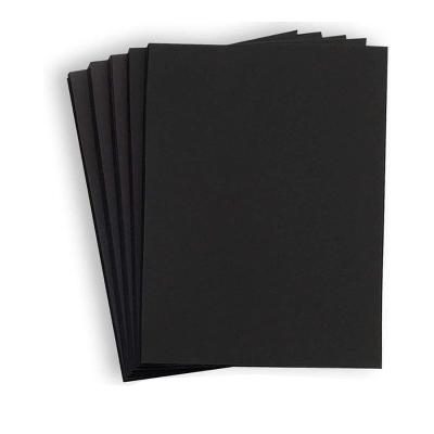 China Black And White Striped Card Black Recycled Card Materials Paper 120gsm 160gsm 180gsm 200gsm a4 for sale