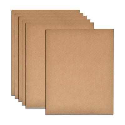 China Recycled Materials 300 gsm 400gsm Virgin Colored Board Paper Kraft Paper For Arts Crafts Office Use for sale