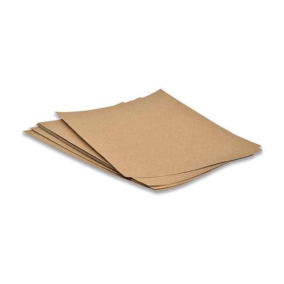 China Recycled Materials 80gsm 120gsm 160gsm 200gsm Card Paper Wrapping A4 Letter Size Kraft Paper for sale