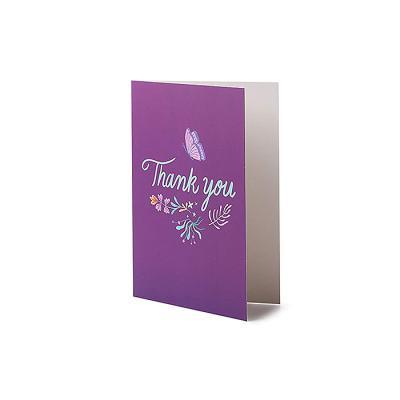 China Europe Logo Sample Blank Design Wholesale Custom Wedding Thank You Notes Cards and Envelope for sale