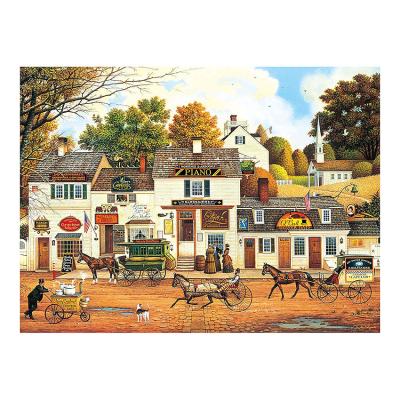 China 100% factory eco-friendly printing on demand competitive prices 1000 pieces jigsaw adult jigsaw puzzle for adults for sale