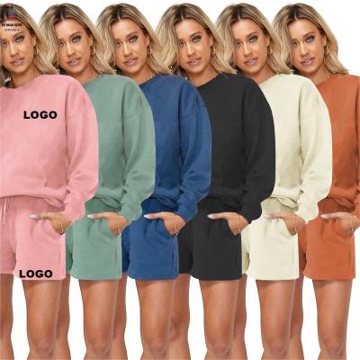 China LXX4110 2022 New Arrivals Sportswear QUICK DRY Knit Outfits Workout Designer Women Clothing 2 Hoodies Two Piece Set for sale