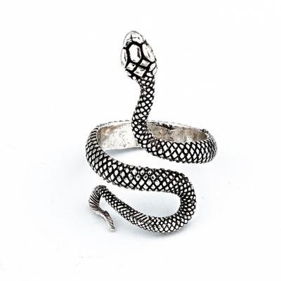 China Adjustable Ring Hot Selling Stylish Colored Women Snake Rings Mens Adjustable Ring for sale