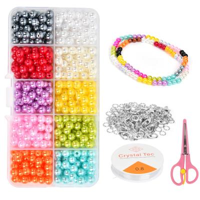 China Pearl Beads For Jewelry Making Amazon Hot Sale DIY Jewelry Making Kit Pearl Beads For Jewelry Making for sale