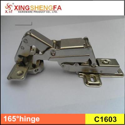 China Cabinet Furniture Hinge 165 Degree Hinge Hydraulic Damping Hinge For Kitchen Cabinet Door for sale