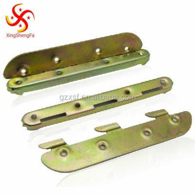 China Push In High Quality Bed Corner Brace Connection European Style Bed Bracket Hinges for sale