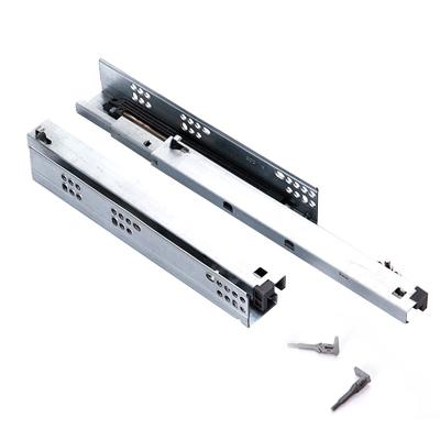 China Modern Push To Open And Soft Closing Concealed Drawer Slide Full Hidden Drawer Slide Extension for sale