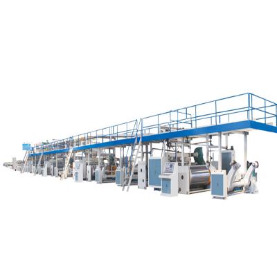 Cina Corrugated Cardboard Production Line 3,5,7 Ply Corrugated Cardboard Production Line / Automatic Carton Box Maker / Creasing Packing Machine in vendita