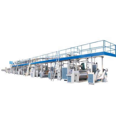 中国 CLOTHING corrugated cardboard production line use to produce 3/5/7 ply cardboard for cardboard 販売のため