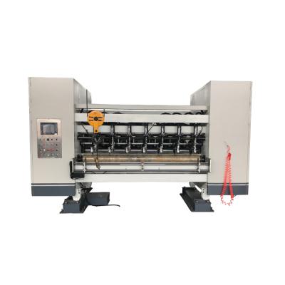 Chine CLOTHING GOLD Fully Automatic Thin Blade Slitter Marker Machine Online / Online Corrugated Thin Blade Slitter and Score Machine à vendre