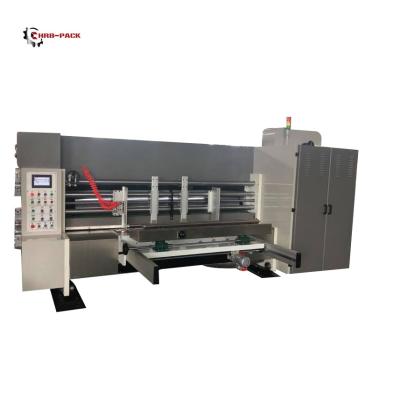 中国 HRB-1424 machinery repair shops leading edge feeder printer slotter die cutter machine with high productivity 販売のため