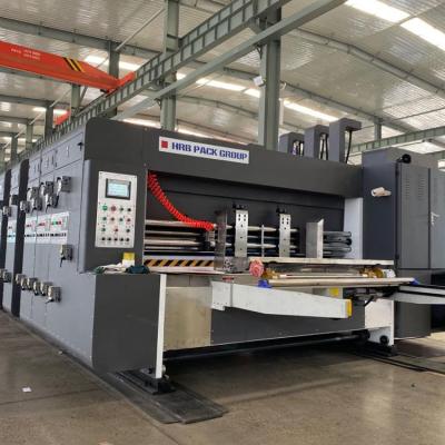 Cina Factory Fully Automatic Corrugated Cardboard Flexo Printer Slotter Die Cutter in vendita