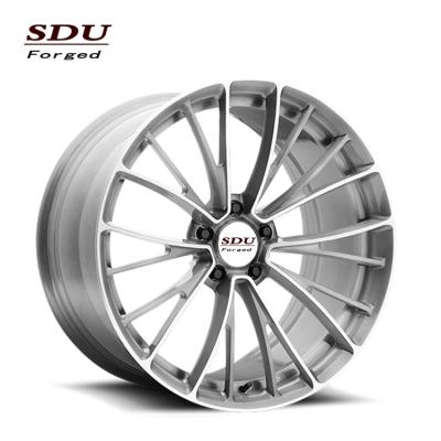 China Aluminum alloy T6061 aluminum car wheel rims 19 20 22 inch 5 holes forged wheels 18 for sale