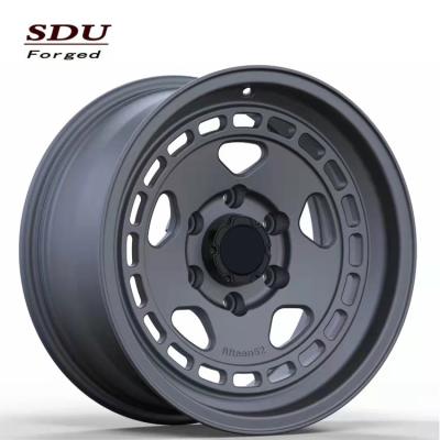 China T6061 Aluminum For 17 18 19 20 22 24 26 Inch Gun Gray Off Road Wheels 6x114.3 Off Road Wheels 17 for sale