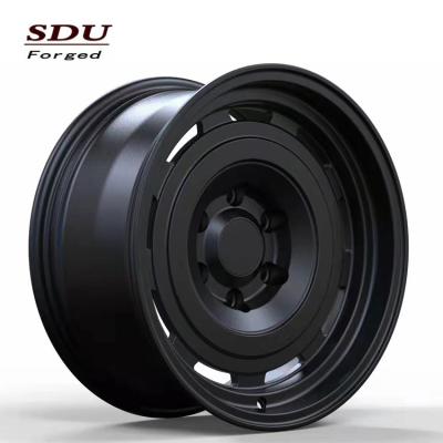 China T6061 Aluminum Deep Plate Wheels Skirts Forged Wheel 100mm Deep Lip 17x8 22x9 6x139.7 Bolts Pattern 78.1mm For Yukon 2500 3500 Sierra 1500 for sale