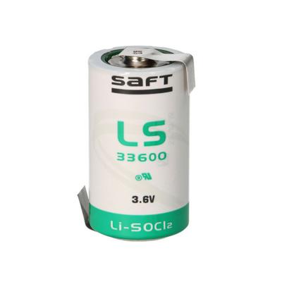 China Home Appliances High Energy Density 100% Original Saft Ls33600 3.6V Batteries For Industrial Applications for sale