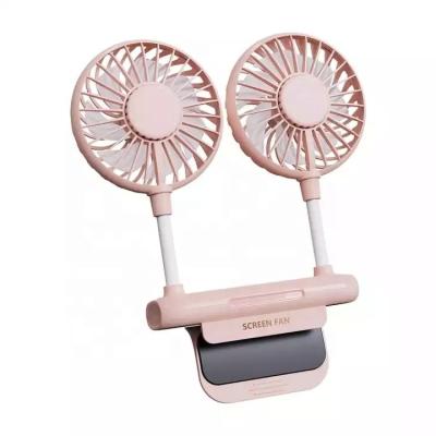 China Clip On Display Screen Fan Electric Hanging Mini Usb Screen Clip On Silent Portable Fan For Home Office for sale