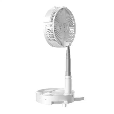 China New Design Power Bank 2022 Factory Water Spray Foldable Portable Mist Fan Electric Usb Rechargeable Fan for sale