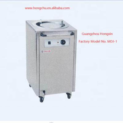 China Hotel Luxury Commercial Equipment Warmer Staurantinet Single And Double Electric Rack Dish Trolley MDJ-1 Food Catch Cab for sale