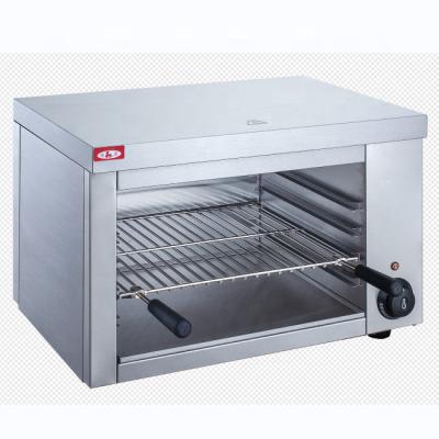 China Stainless Steel Oven Kitchen Equipment Image Electric Durable Snack+Food Grade 100% High Quality Stainless Steel Salamander Commercial Grill Machines for sale