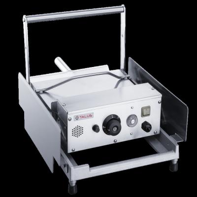 China Commercial High Quality 6 Head Table Top Stainless Steel Automatic Electric Hamburger Making Machine Burger Bun Toaster for sale