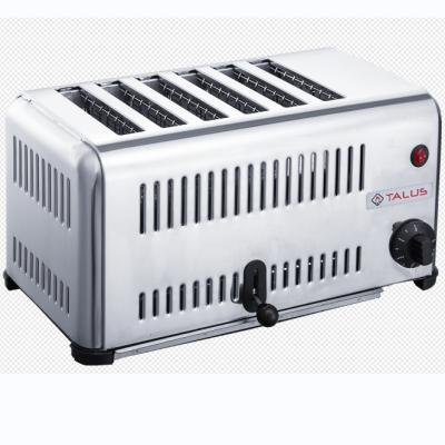 China High Quality Commercial Electric Retro Bakery Machine 6-Slice Timer Toaster Oven Sandwich Bread Breakfast Maker For Restaurant Home for sale