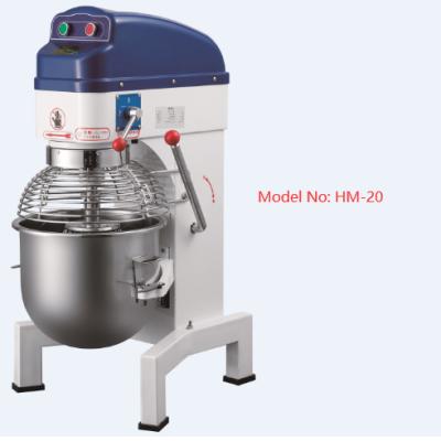 China Guangzhou factory directly sell commercial electric mixer HM-20L hotel catering restaurant useHigh-effickency and 460*610*930MM for sale