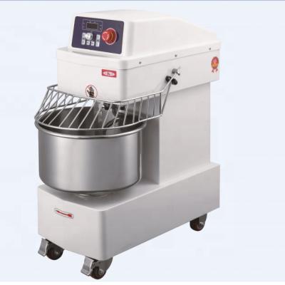 China Factory 20L Heavy Duty Double Action Dough Double Action Snack Food Machines Double Speed ​​Commercial European Style Spiral Mixer Supplier Price Kitchen Machines for sale