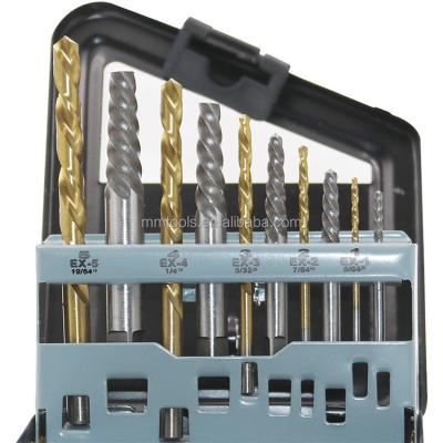 China 10pc Portable Screwdriver Screwdriver Screwdriver Full High Speed ​​Steel Grinding Left Set for sale