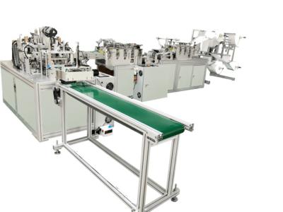 China Máquina de fabricação automática de máscaras médicas 6KW multifuncional com controle PLC à venda