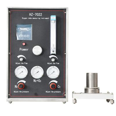 China Oxygen Index Tester Equipment For Rubber And Plastic Astm D2863 Test Standard 2.5 Grade Pressure Gauge Accuracy for sale