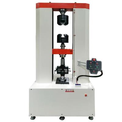 China Tensile Testing Machine Equipment For Metal Steel Hydraulic Clamp Fixture Computer Servo-Type UTM Maximum Load 20TON for sale