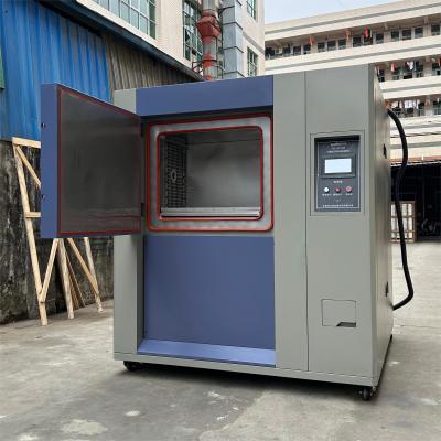 China Thermal Shock Temperature Aging Test Chamber For Plastic Bucket 1-Year Warranty Automatic Three-Slot Type High-Precision Glass Wool PU Foam Rubber for sale