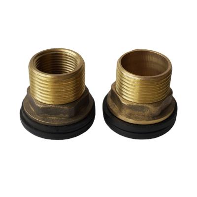 China Best Selling Brass Goods Using Brass Tank Water Tank Fitting Connector for sale