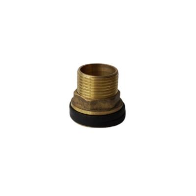 China Quality Brass Guaranteed Suitable Price Forged Brass Pipe Water Tank Connector for sale