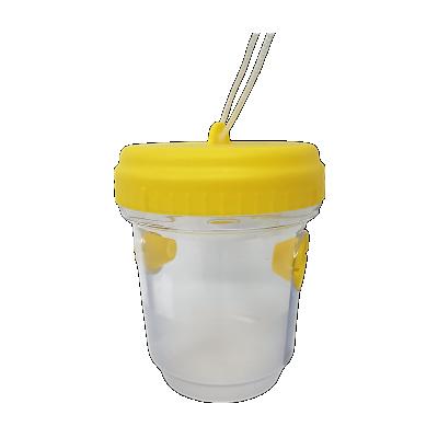 China Viable Wasp Fly Bug Insect Bottle Fly Trap Outdoor Hanging Plastic Wasp Trap for sale