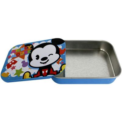 Cina Topo latteo che fa scorrere Tin Box CYMK che stampa i contenitori di stoccaggio del metallo per le piccole latte di Candy dell'alimento in vendita