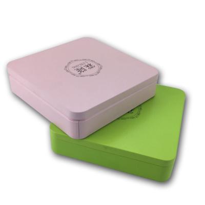 Κίνα Small Square Tin Containers with Lids Wholesale Tin Boxes for Packaging Empty Tins προς πώληση