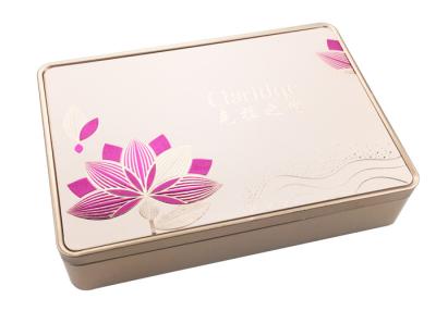 China Rectangle Mooncake Tin Box for sale