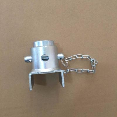 China 7000lbs Square Jack Galvanized Tubular Racks For 7000LBS Trailer Jack for sale