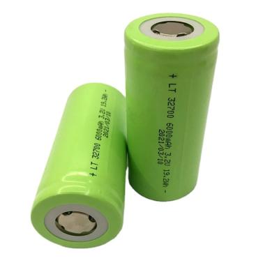 China 32700 lifepo4 battery cell 3.2v 6ah Msds Un38.3 Lithium Phosphate Battery Lfp 32700 32650 3.2V 6000Mah 6300Mah Lifepo4 Battery With 2000 Times Cycle for sale