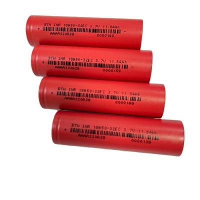 China Deep Cycle Battery High Capacity Grade A 3C Rechargeable Lithium Battery 18650 3200Mah 3.7V For Li Ion Batteries Pack for sale