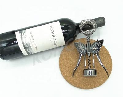 China Multifunctional Metal Manual Wine Opener With Custom Logo Wedding Corkscrew For Bottle Opener Of Gift for sale