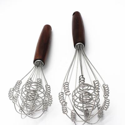 China Viable Egg Beater Kitchen Tool Egg Beater For Cooking Silver Metal Logo Style Packing Customized Fashionable Stainless Steel Durable Bag for sale