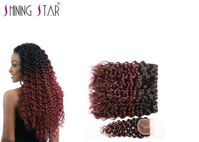 China Water Wave Four Malaysian Hair Bundles With Closure Can Be Dyed And Restyle for sale